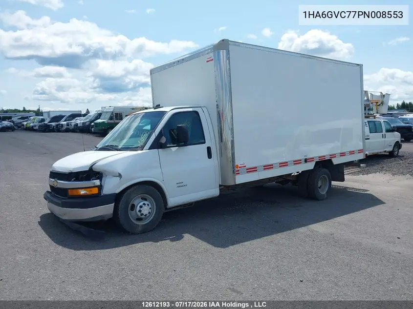 2023 Chevrolet Express G4500 VIN: 1HA6GVC77PN008553 Lot: 12612193