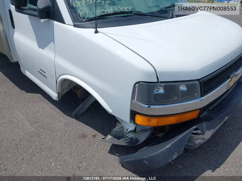 2023 Chevrolet Express G4500 VIN: 1HA6GVC77PN008553 Lot: 12612193