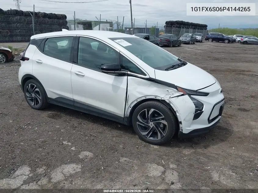 2023 Chevrolet Bolt Ev Fwd 2Lt VIN: 1G1FX6S06P4144265 Lot: 44943253