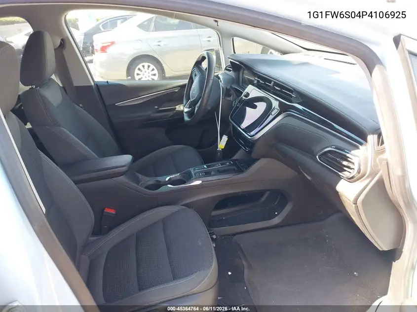 2023 Chevrolet Bolt Ev Fwd 1Lt VIN: 1G1FW6S04P4106925 Lot: 45364764