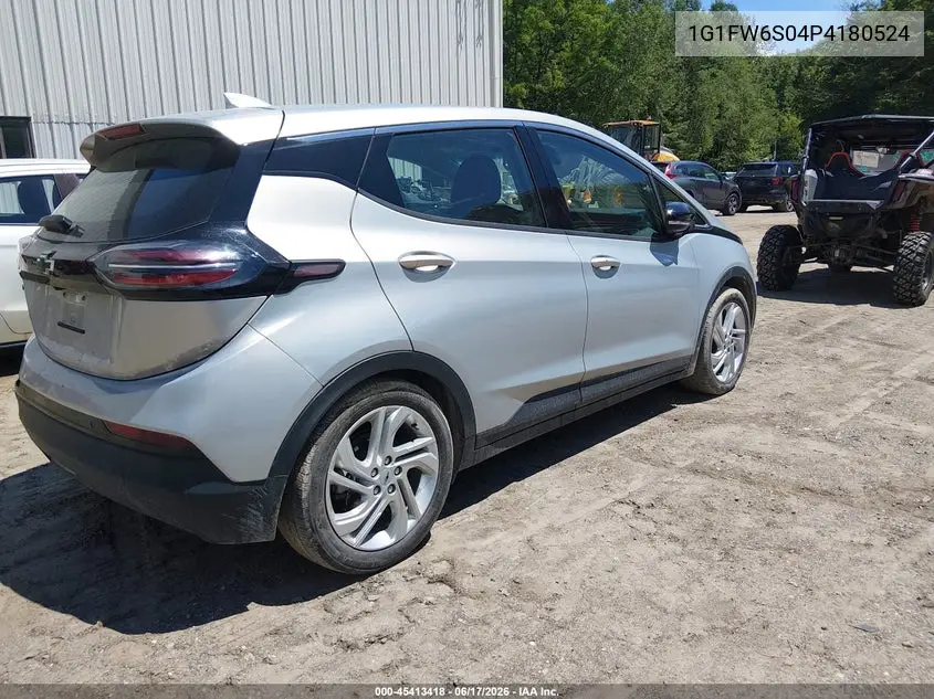 2023 Chevrolet Bolt Ev Fwd 1Lt VIN: 1G1FW6S04P4180524 Lot: 45413418