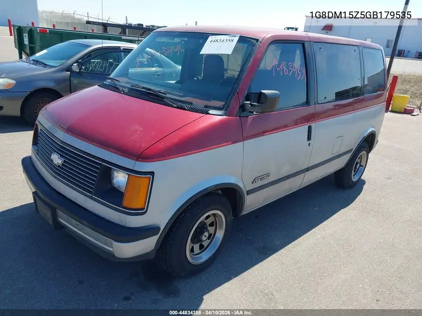 1986 Chevrolet Astro VIN: 1G8DM15Z5GB179535 Lot: 44834358