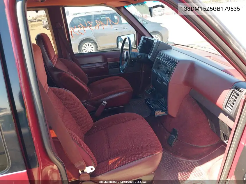 1986 Chevrolet Astro VIN: 1G8DM15Z5GB179535 Lot: 44834358