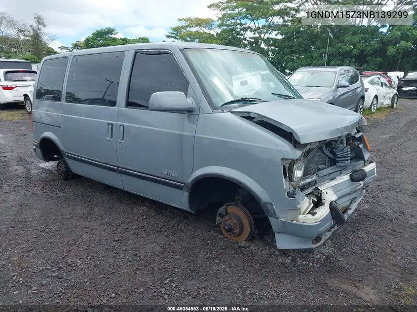 1992 Chevrolet Astro VIN: 1GNDM15Z3NB139299 Lot: 45354553