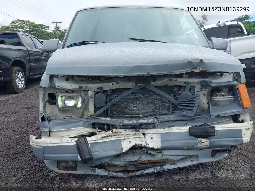 1992 Chevrolet Astro VIN: 1GNDM15Z3NB139299 Lot: 45354553
