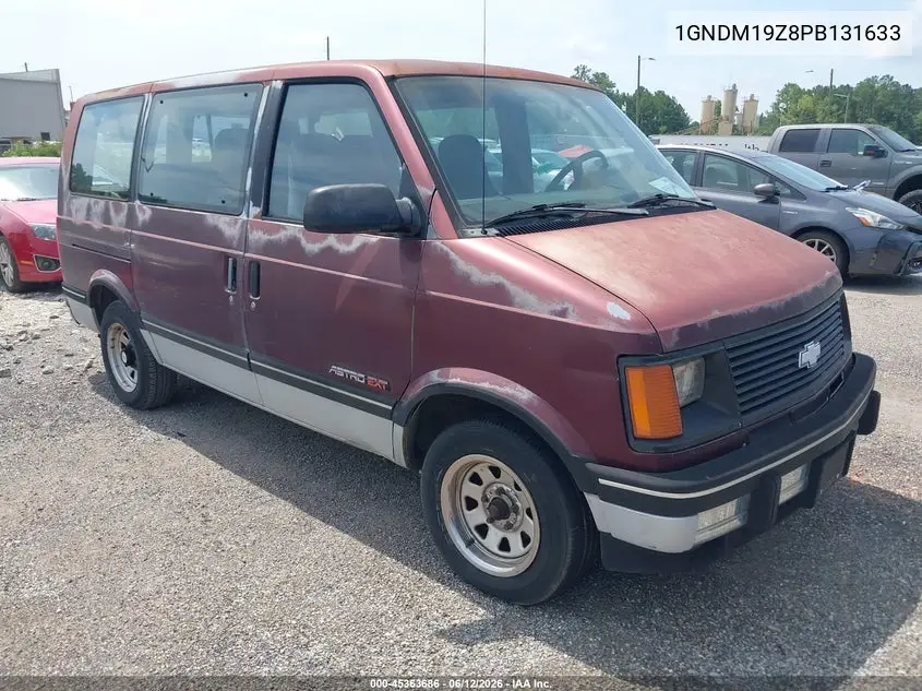 1993 Chevrolet Astro VIN: 1GNDM19Z8PB131633 Lot: 45363686