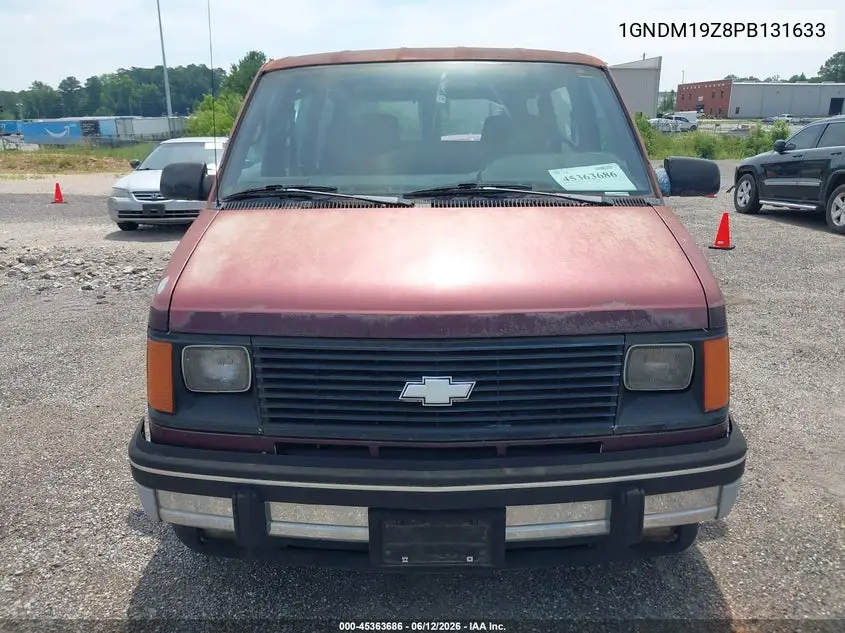1993 Chevrolet Astro VIN: 1GNDM19Z8PB131633 Lot: 45363686