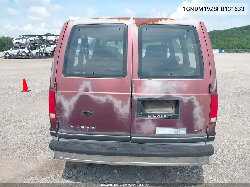 1993 Chevrolet Astro VIN: 1GNDM19Z8PB131633 Lot: 45363686