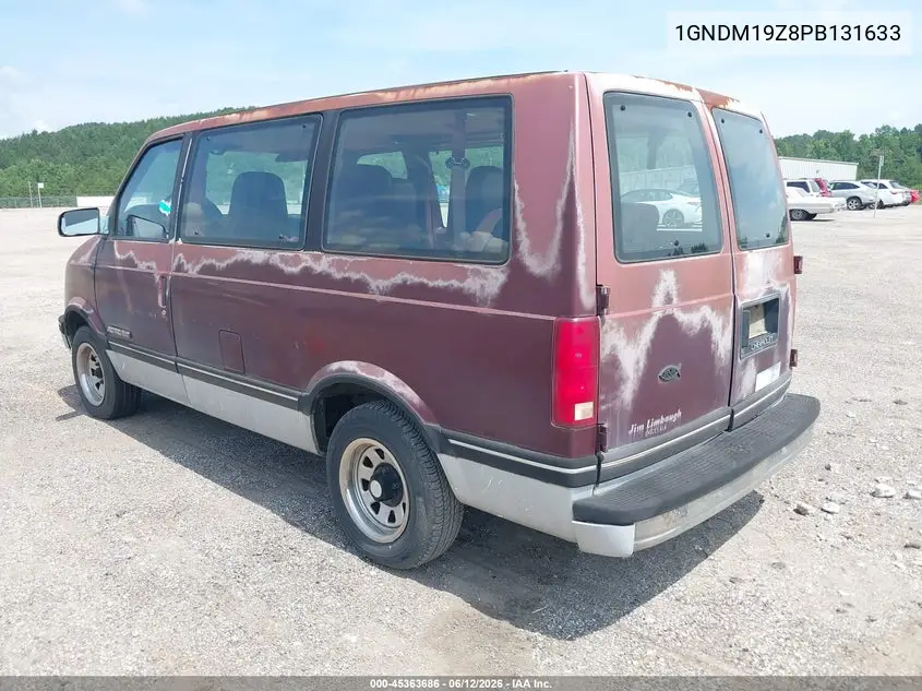 1993 Chevrolet Astro VIN: 1GNDM19Z8PB131633 Lot: 45363686