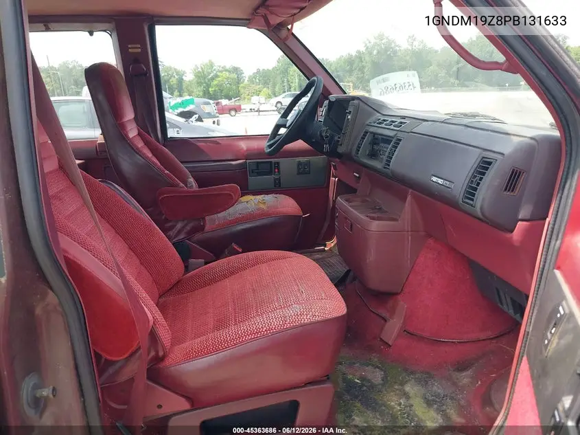 1993 Chevrolet Astro VIN: 1GNDM19Z8PB131633 Lot: 45363686