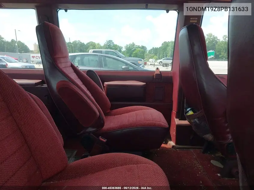 1993 Chevrolet Astro VIN: 1GNDM19Z8PB131633 Lot: 45363686