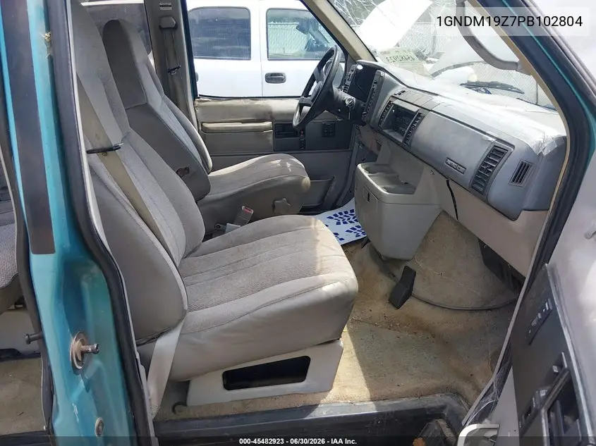 1993 Chevrolet Astro VIN: 1GNDM19Z7PB102804 Lot: 45482923