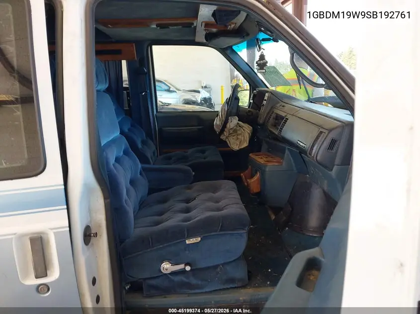 1995 Chevrolet Astro VIN: 1GBDM19W9SB192761 Lot: 45199374