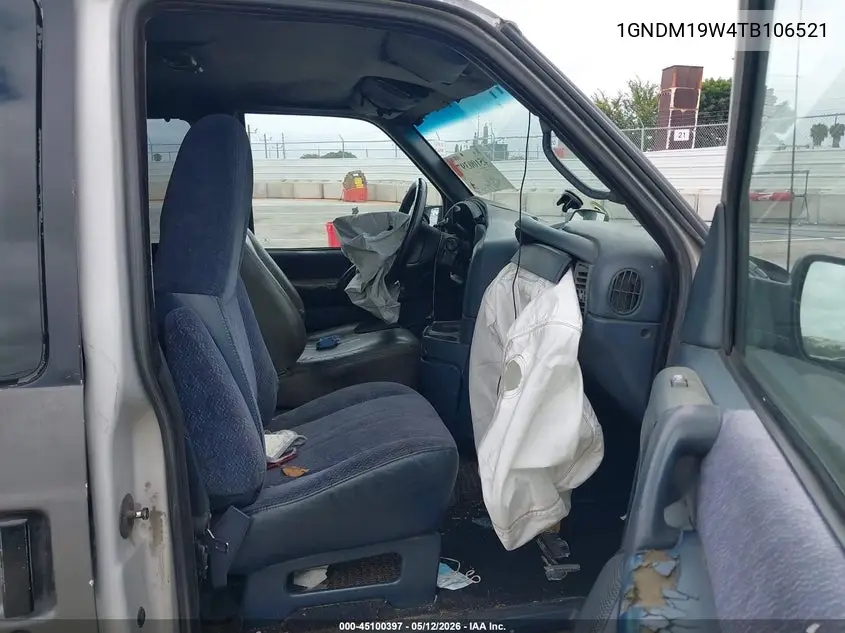 1996 Chevrolet Astro VIN: 1GNDM19W4TB106521 Lot: 45100397