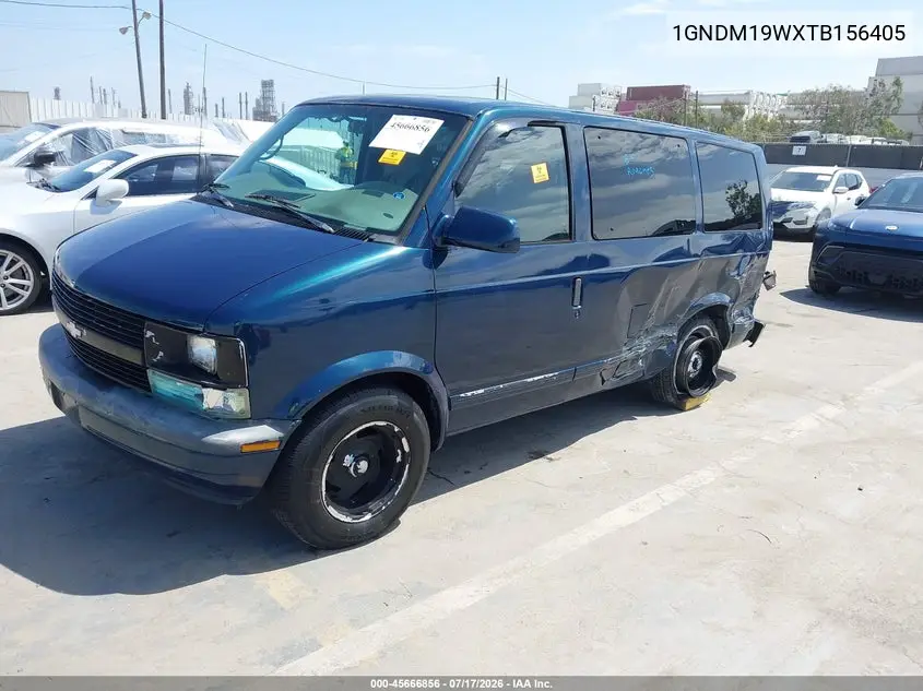 1996 Chevrolet Astro VIN: 1GNDM19WXTB156405 Lot: 45666856