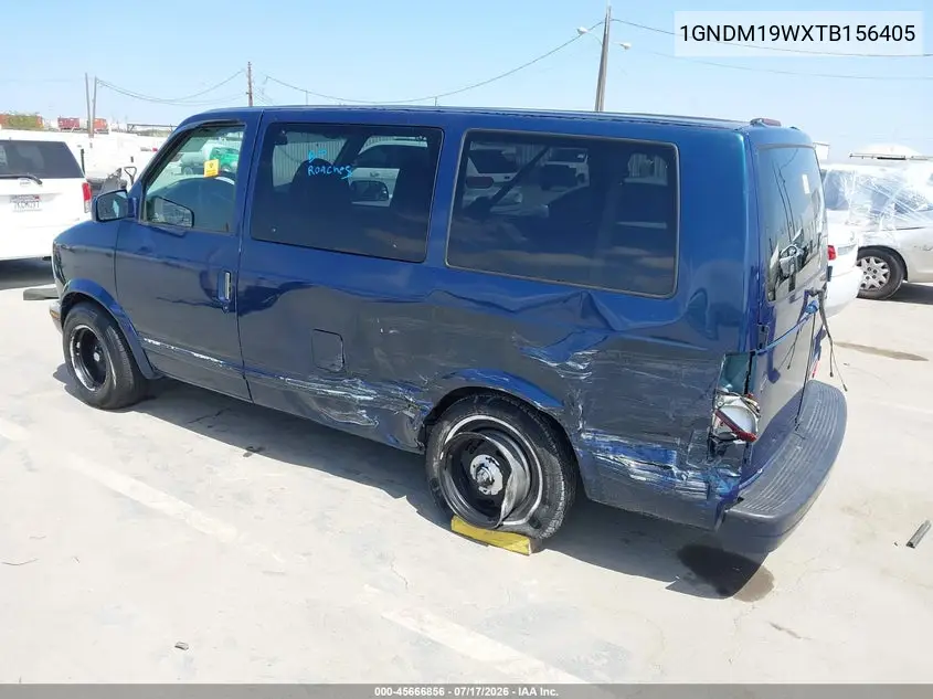 1996 Chevrolet Astro VIN: 1GNDM19WXTB156405 Lot: 45666856
