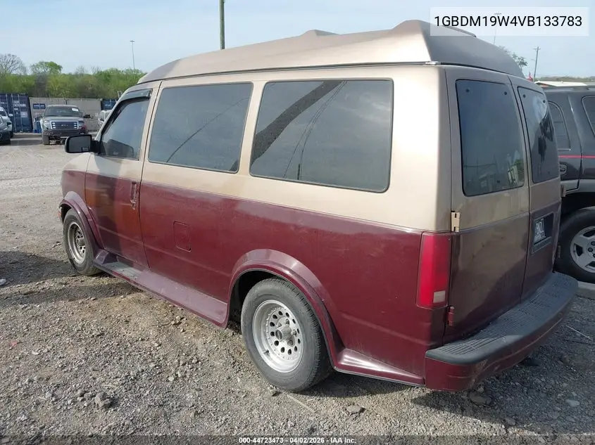 1997 Chevrolet Astro Upfitter Pkg. VIN: 1GBDM19W4VB133783 Lot: 44723473