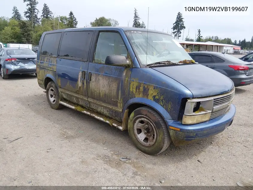 1997 Chevrolet Astro Passenger Ls Cmi VIN: 1GNDM19W2VB199607 Lot: 45523312