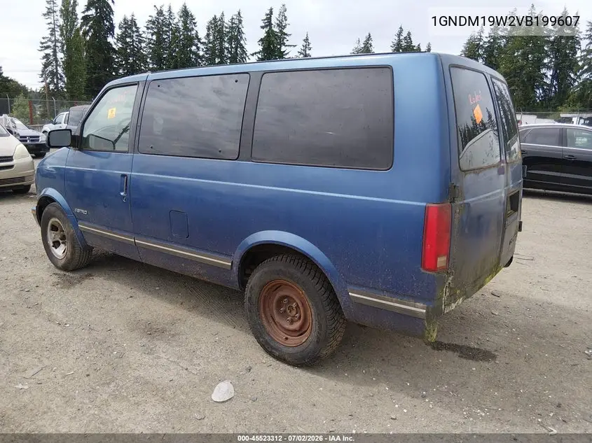 1997 Chevrolet Astro Passenger Ls Cmi VIN: 1GNDM19W2VB199607 Lot: 45523312