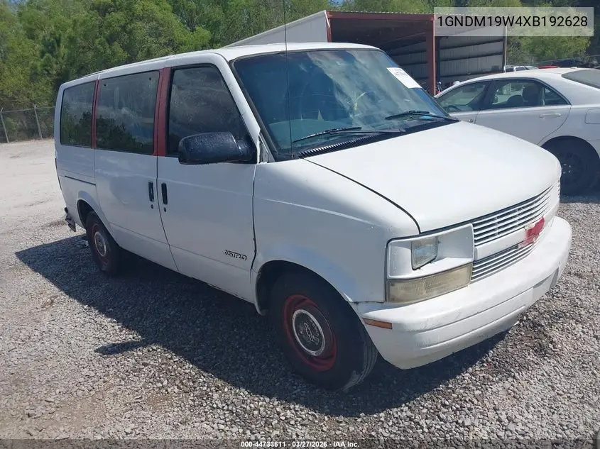1999 Chevrolet Astro VIN: 1GNDM19W4XB192628 Lot: 44733611