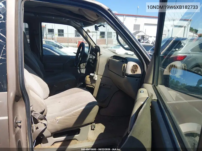1999 Chevrolet Astro Passenger VIN: 1GNDM19W6XB182733 Lot: 45418600