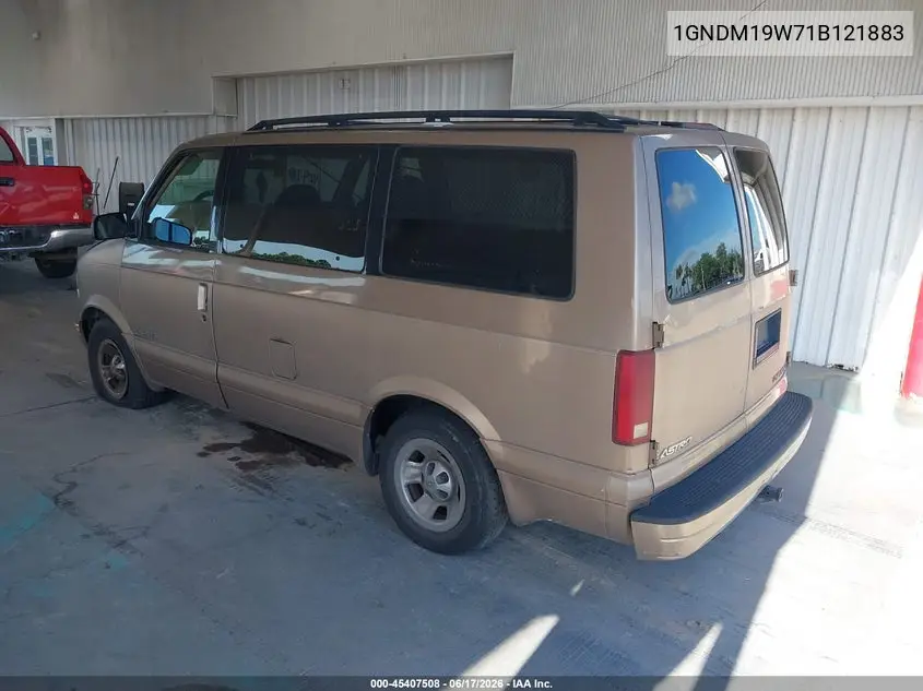2001 Chevrolet Astro Ls VIN: 1GNDM19W71B121883 Lot: 45407508