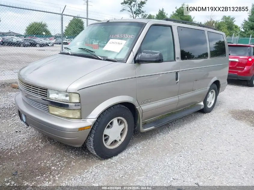 2002 Chevrolet Astro Ls VIN: 1GNDM19XX2B132855 Lot: 42833305