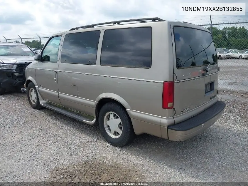 2002 Chevrolet Astro Ls VIN: 1GNDM19XX2B132855 Lot: 42833305