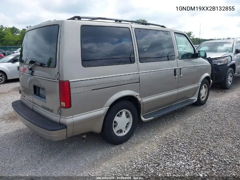 2002 Chevrolet Astro Ls VIN: 1GNDM19XX2B132855 Lot: 42833305