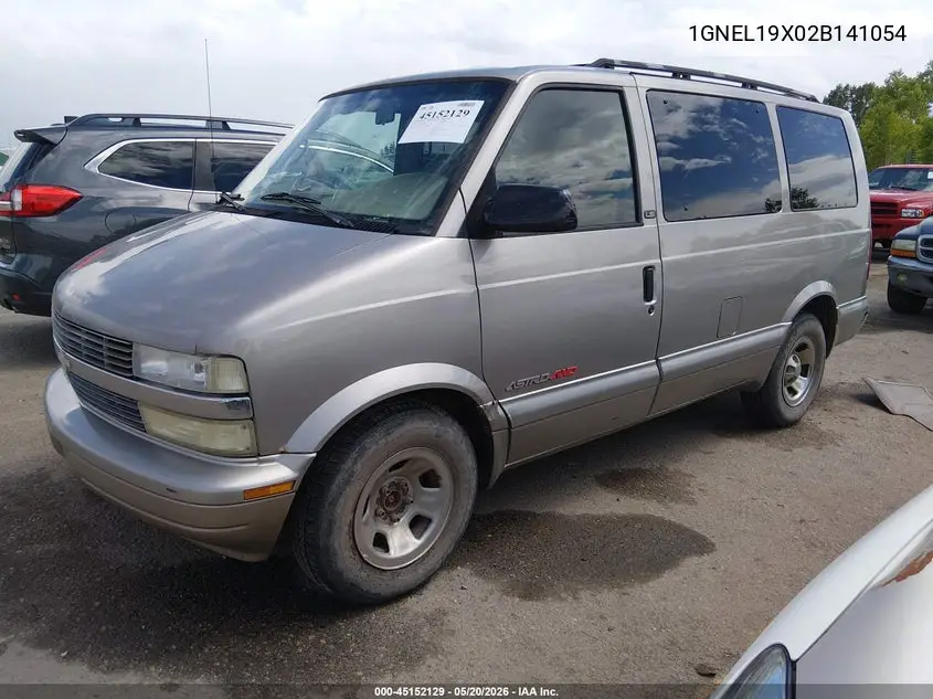 2002 Chevrolet Astro Ls VIN: 1GNEL19X02B141054 Lot: 45152129