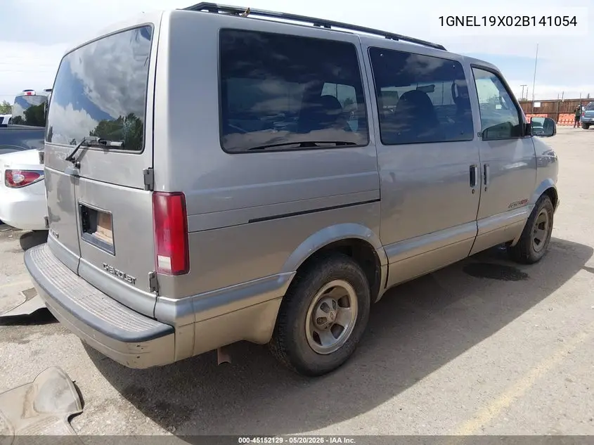 2002 Chevrolet Astro Ls VIN: 1GNEL19X02B141054 Lot: 45152129