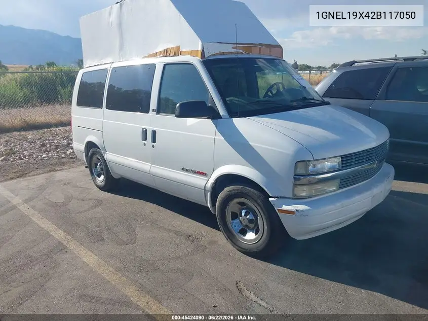 2002 Chevrolet Astro Ls VIN: 1GNEL19X42B117050 Lot: 45424090