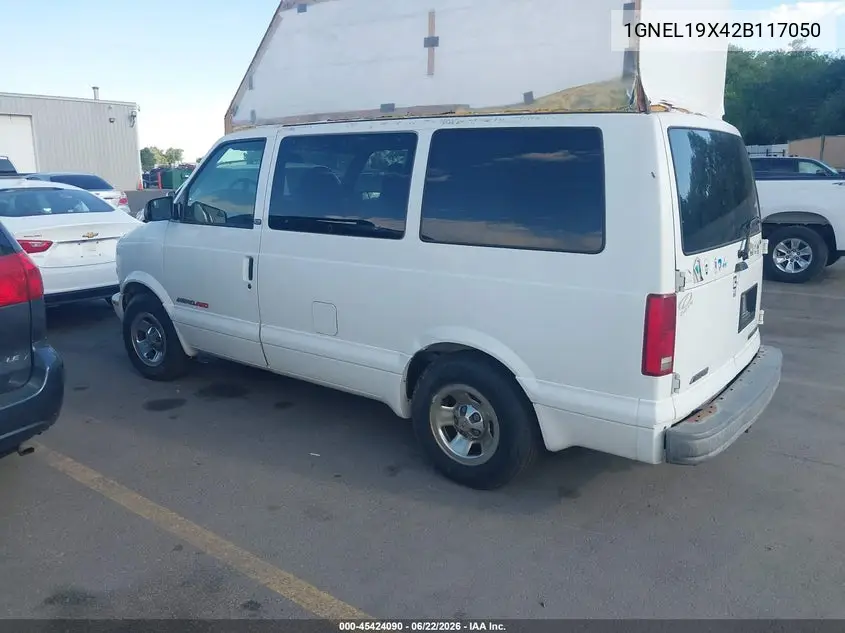 2002 Chevrolet Astro Ls VIN: 1GNEL19X42B117050 Lot: 45424090