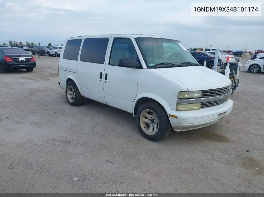 2004 Chevrolet Astro VIN: 1GNDM19X34B101174 Lot: 43446482