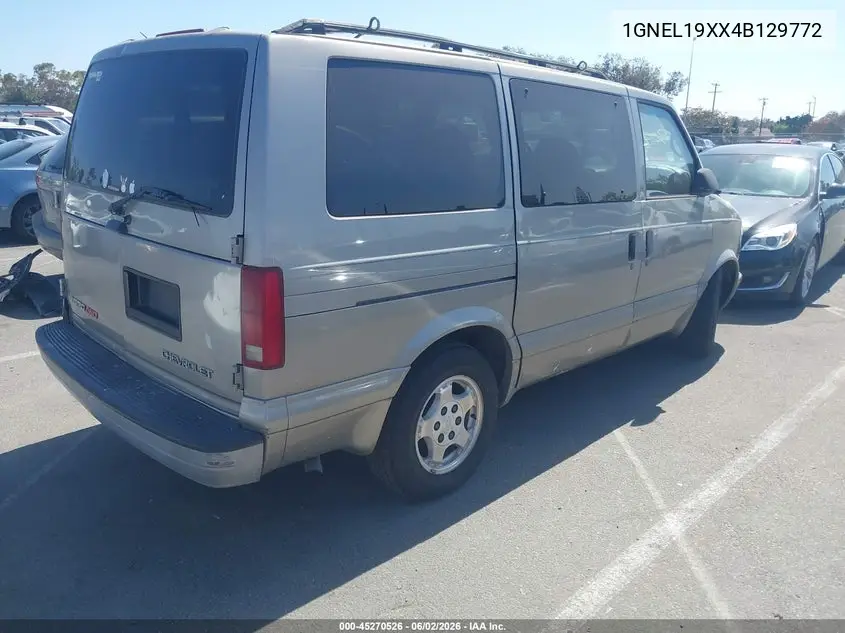 2004 Chevrolet Astro VIN: 1GNEL19XX4B129772 Lot: 45270526