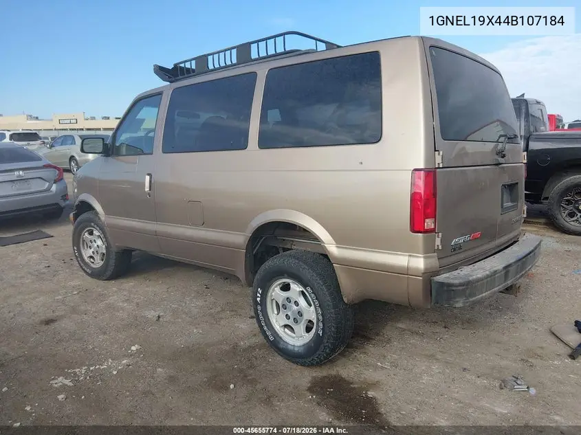 2004 Chevrolet Astro Passenger VIN: 1GNEL19X44B107184 Lot: 45655774