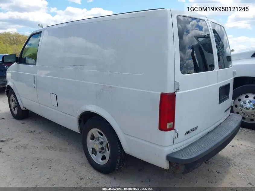 2005 Chevrolet Astro VIN: 1GCDM19X95B121245 Lot: 45057928