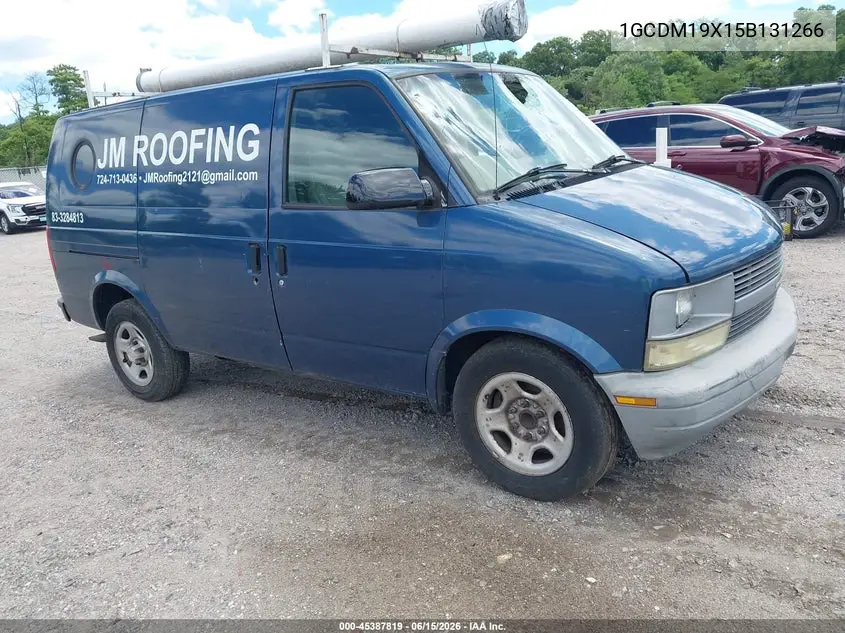 2005 Chevrolet Astro VIN: 1GCDM19X15B131266 Lot: 45387819