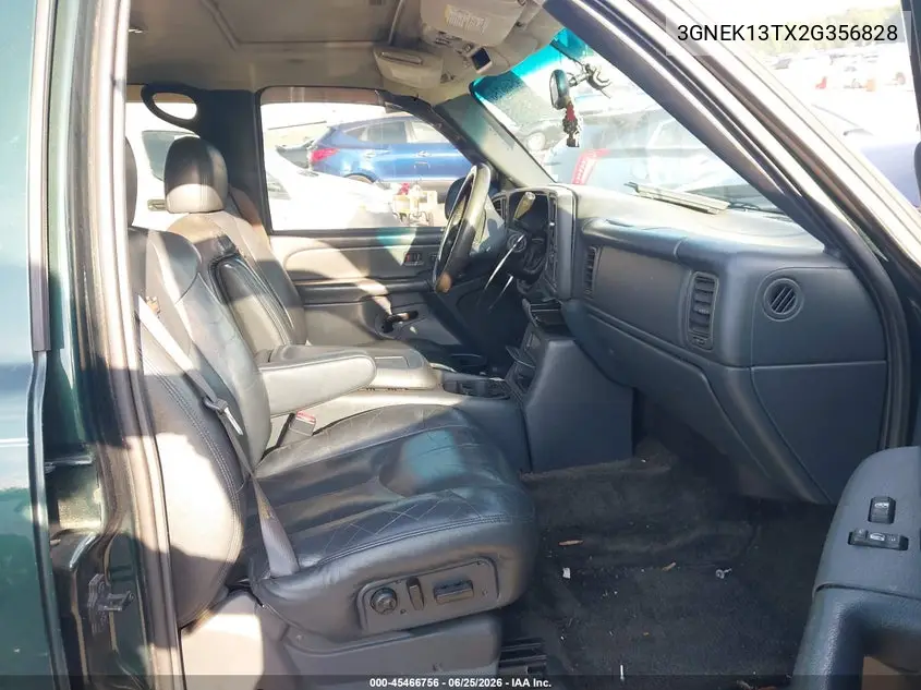 2002 Chevrolet Avalanche 1500 VIN: 3GNEK13TX2G356828 Lot: 45466756