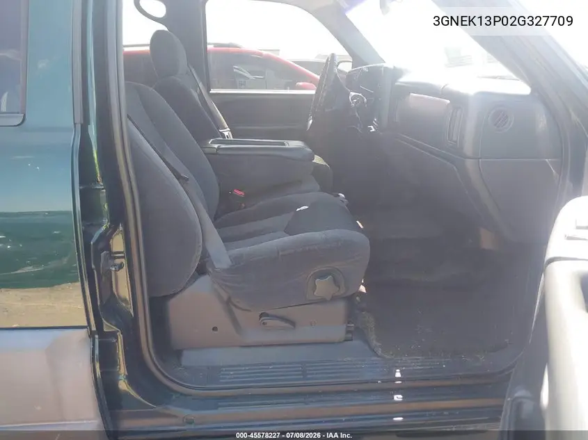 2002 Chevrolet Avalanche VIN: 3GNEK13P02G327709 Lot: 45578227