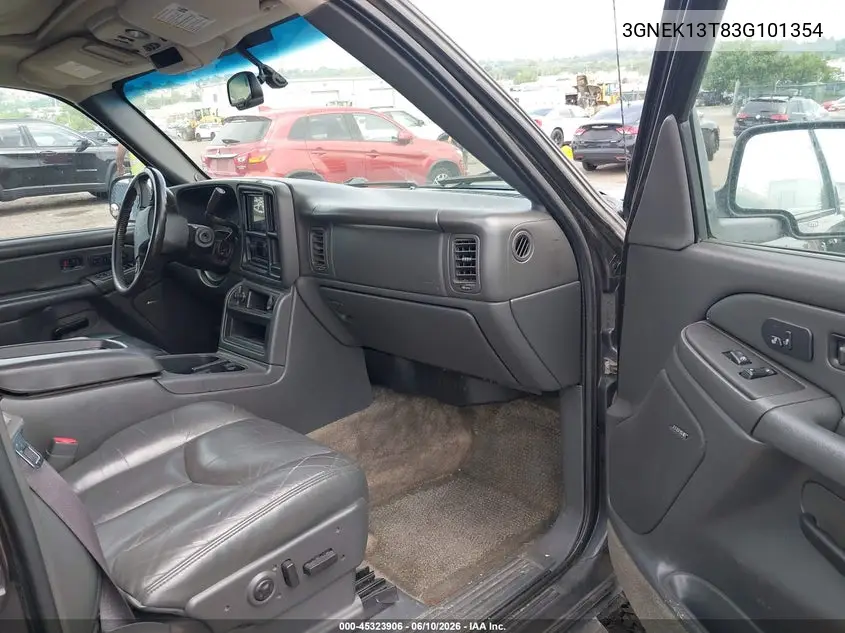 2003 Chevrolet Avalanche 1500 VIN: 3GNEK13T83G101354 Lot: 45323906