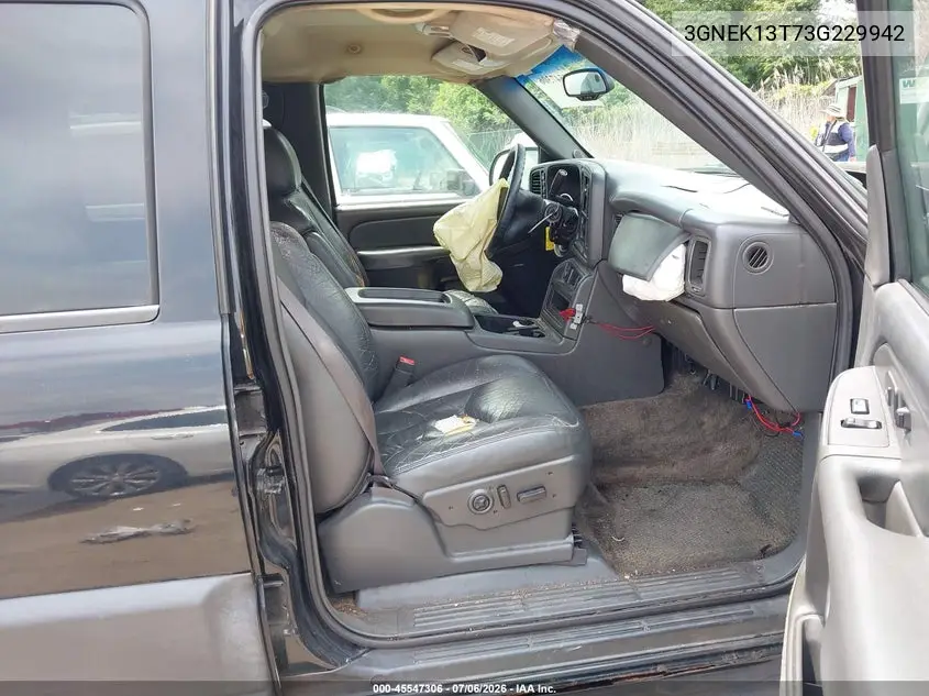 2003 Chevrolet Avalanche 1500 VIN: 3GNEK13T73G229942 Lot: 45547306