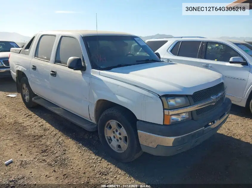 3GNEC12T64G306218 2004 Chevrolet Avalanche 1500