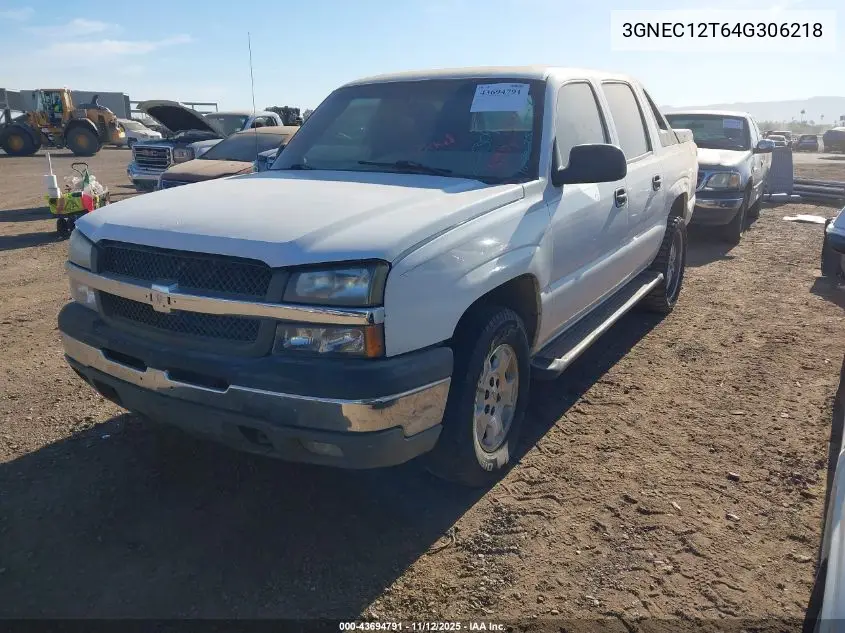 3GNEC12T64G306218 2004 Chevrolet Avalanche 1500