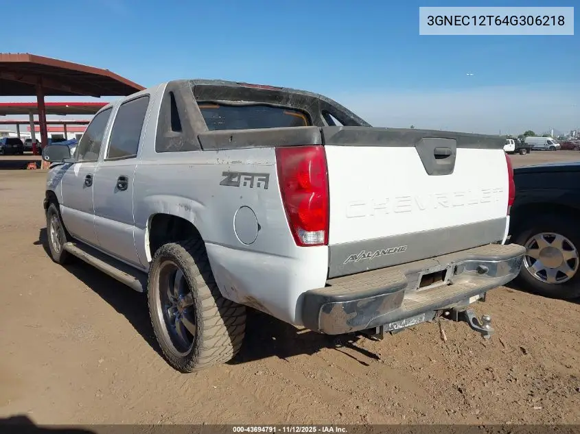 3GNEC12T64G306218 2004 Chevrolet Avalanche 1500