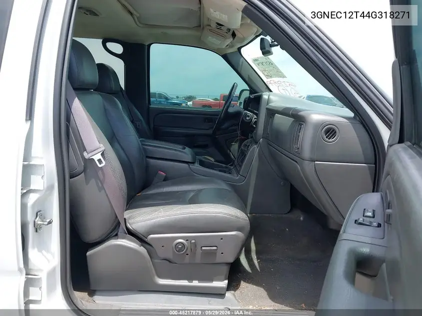 2004 Chevrolet Avalanche 1500 VIN: 3GNEC12T44G318271 Lot: 45217879