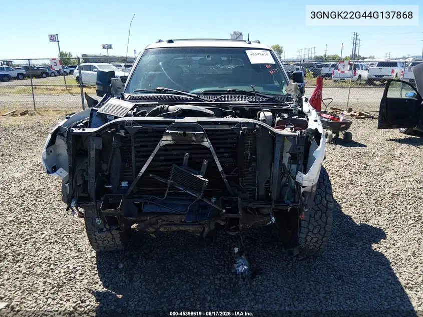 2004 Chevrolet Avalanche 2500 VIN: 3GNGK22G44G137868 Lot: 45398619