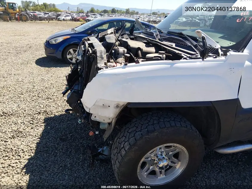 2004 Chevrolet Avalanche 2500 VIN: 3GNGK22G44G137868 Lot: 45398619