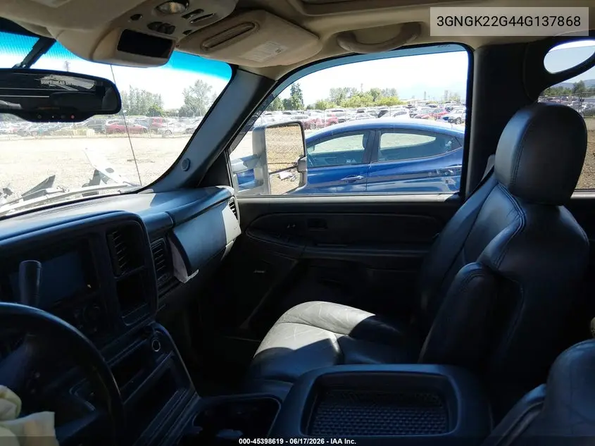 2004 Chevrolet Avalanche 2500 VIN: 3GNGK22G44G137868 Lot: 45398619