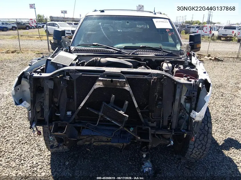 2004 Chevrolet Avalanche 2500 VIN: 3GNGK22G44G137868 Lot: 45398619